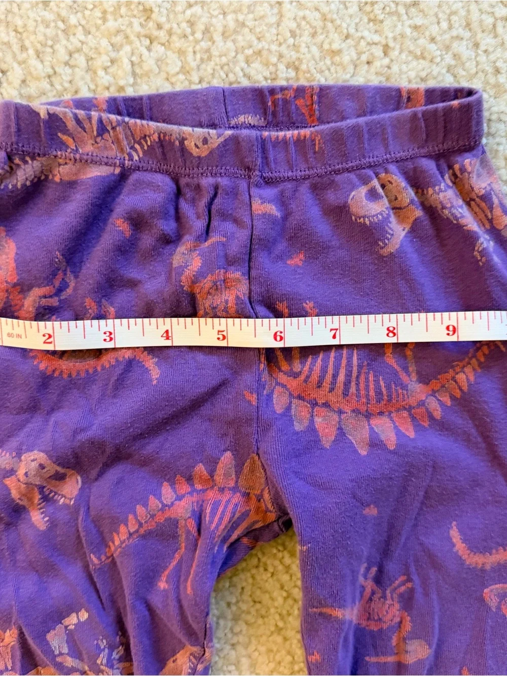 Burt’s Bees Baby 3T Girls Dinosaur Pajama Set